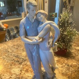 Lladro…. Lovers walk the beach